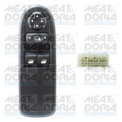 Switch, window regulator